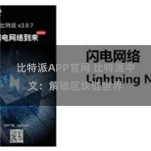 比特派APP官网 比特派中文：解锁区块链世界