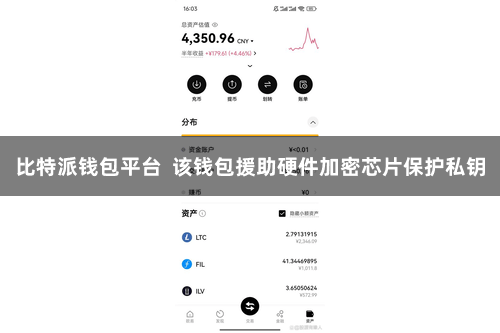 比特派钱包平台  该钱包援助硬件加密芯片保护私钥